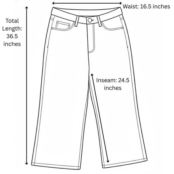 NWT Judy Blue 13/31 Faux Leather Pants Tummy Control Wide Leg Crop Camel Brown - Picture 5 of 14